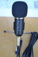 Купить Студийный конденсаторный микрофон МК-F100TL - черный, белая сетка detaluhi.ho.ua Интернет магазин в Каменец-Подольском, устройства, радиодетали, интсрументы.