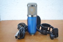 Купить Студийный конденсаторный микрофон BM800 - синий detaluhi.ho.ua Интернет магазин в Каменец-Подольском, устройства, радиодетали, интсрументы.
