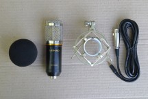 Купить Студийный конденсаторный микрофон Leihao BM800 detaluhi.ho.ua Интернет магазин в Каменец-Подольском, устройства, радиодетали, интсрументы.