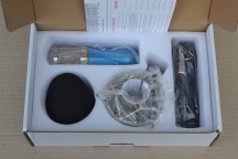 Купить Студийный конденсаторный микрофон с металлическим пауком BM800 - синий detaluhi.ho.ua Интернет магазин в Каменец-Подольском, устройства, радиодетали, интсрументы.