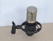 Купить Студийный конденсаторный микрофон BM800 - черный, белая сетка detaluhi.ho.ua Интернет магазин в Каменец-Подольском, устройства, радиодетали, интсрументы.