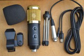 Купить Студийный конденсаторный микрофон MK-F200FL - желтая сетка detaluhi.ho.ua Интернет магазин в Каменец-Подольском, устройства, радиодетали, интсрументы.
