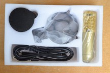 Купить Студийный конденсаторный микрофон BM800 - золотистый detaluhi.ho.ua Интернет магазин в Каменец-Подольском, устройства, радиодетали, интсрументы.
