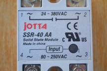 Купить Однофазное твердотельное реле SSR-40AA - JOTTA detaluhi.ho.ua Интернет магазин в Каменец-Подольском, устройства, радиодетали, интсрументы.