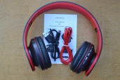 Купить Bluetooth наушники LH-811 с микрофоном (гарнитура) - красно-черные detaluhi.ho.ua Интернет магазин в Каменец-Подольском, устройства, радиодетали, интсрументы.