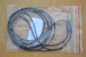 Купить Аудиo кабель для ремонта наушников, черный, синий штекер, 4 полюса detaluhi.ho.ua Интернет магазин в Каменец-Подольском, устройства, радиодетали, интсрументы.