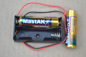 Купить Контейнер для батарей 2хАА detaluhi.ho.ua Интернет магазин в Каменец-Подольском, устройства, радиодетали, интсрументы.