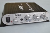 Купить Автомобильный аудио усилитель Lepy LP-838 (черный) 2.1 - 2х15 Вт + 1x20 Вт detaluhi.ho.ua Интернет магазин в Каменец-Подольском, устройства, радиодетали, интсрументы.